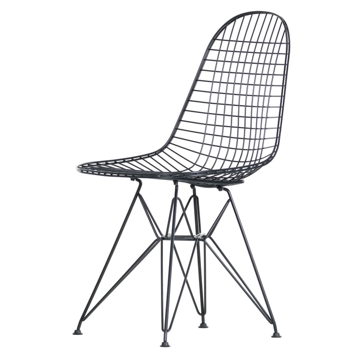 Vitra - Wire Chair DKR, zwart