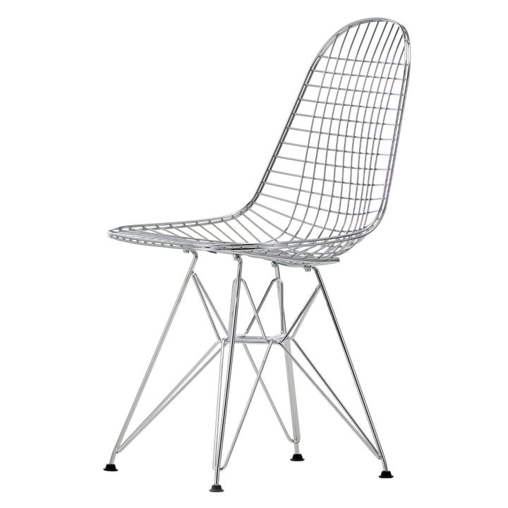 Vitra - Wire Chair DKR, verchroomd