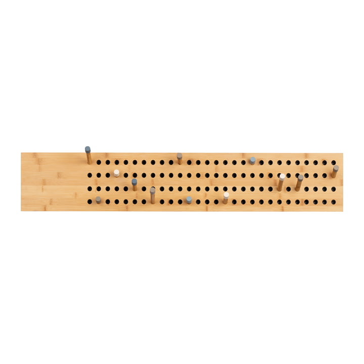 We doen hout - Scoreboard Kapstok horizontaal, bamboe natuur