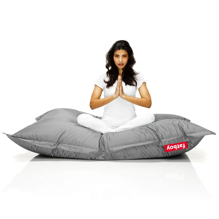 Beanbag Original - Situatie vrouw op zitzak, grijs door Fatboy