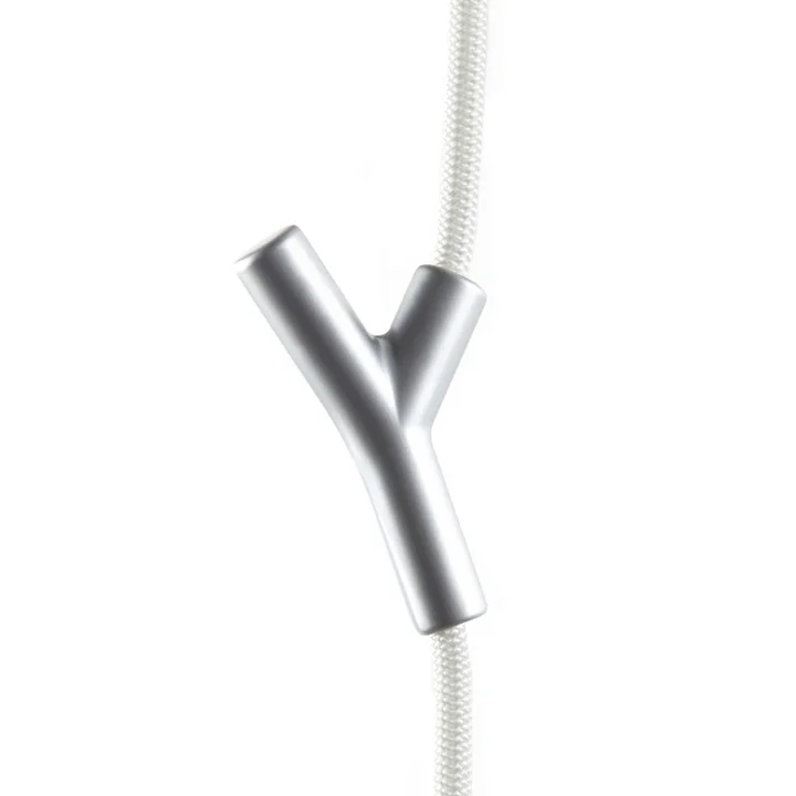 Wardrope Garderobetouw van Authentics in wit / mat chroom