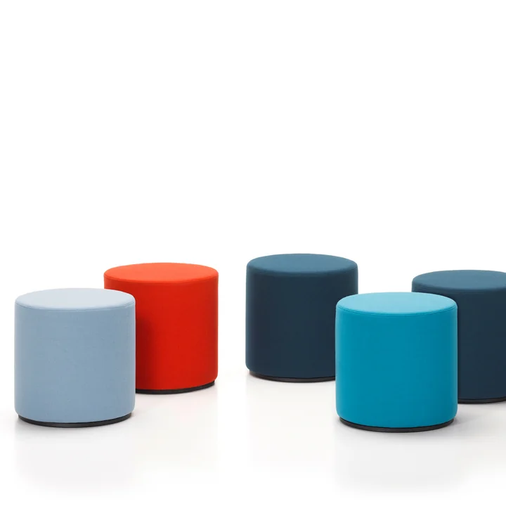 Vitra - Visiona, groep blauw / rood