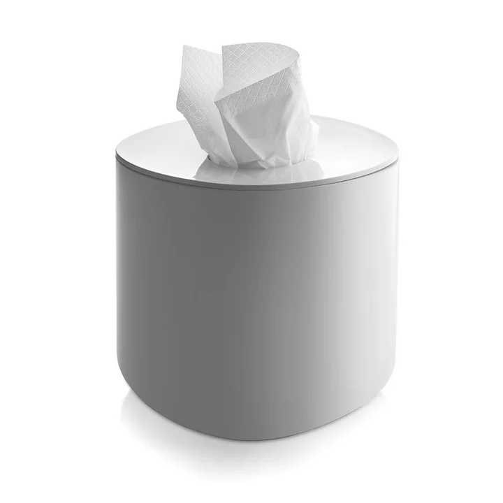 Birillo papieren tissuehouder PL15, wit van Alessi