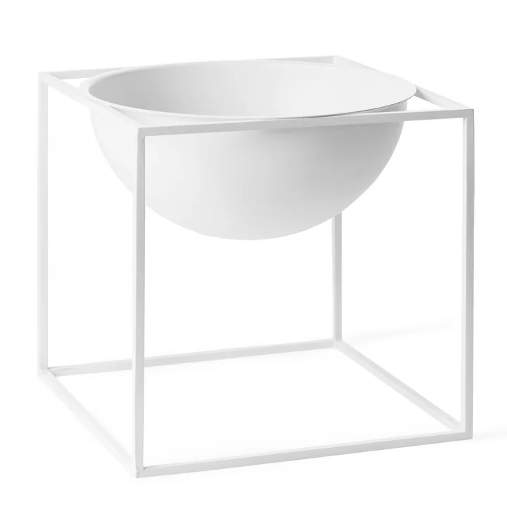Audo - Kubus Bowl , groot, wit
