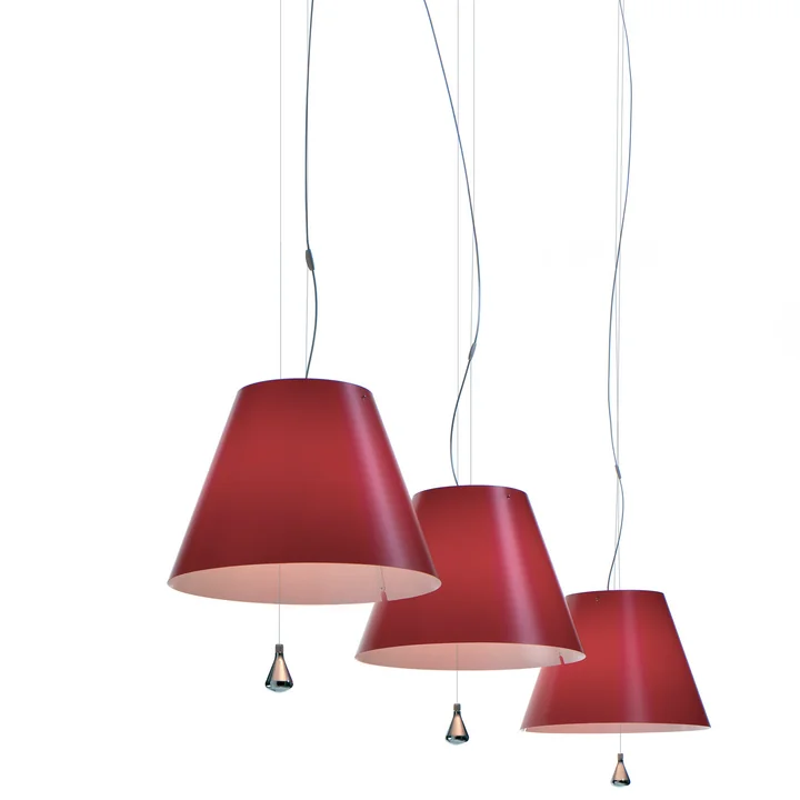 Luceplan - Costanza hanglamp, rood