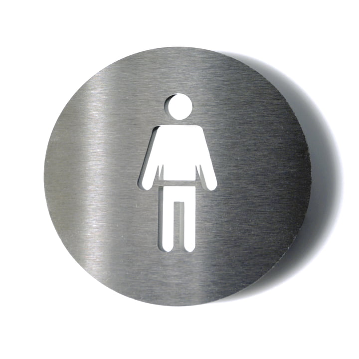 Pictogram Toilet Mannen van Radius Ontwerp