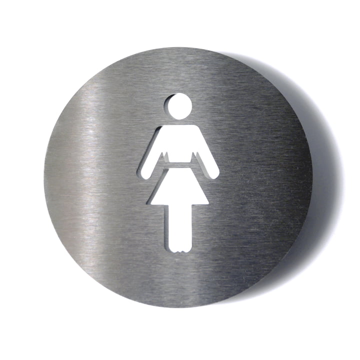 Pictogram Toilet Vrouwen van Radius Design