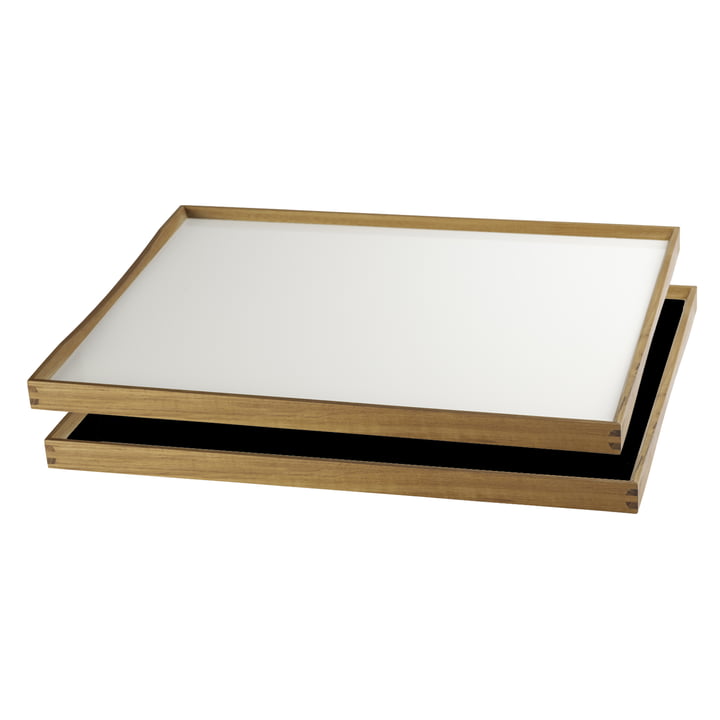 De Tablett Turning Tray van ArchitectMade, 38 x 51, wit