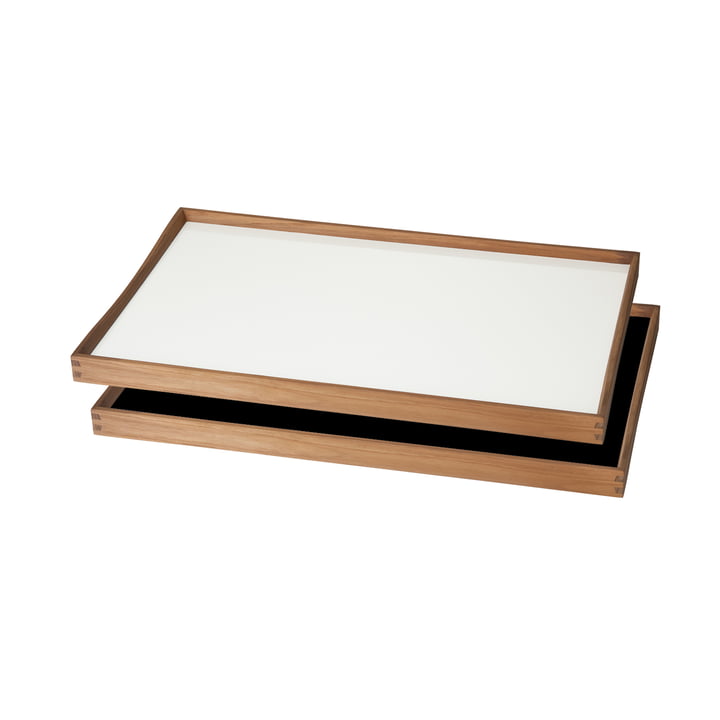 De Tablett Turning Tray van ArchitectMade, 30 x 48 cm, wit