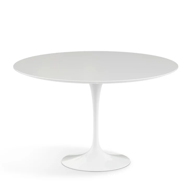 Knoll - Saarinen tafel Ø 120 cm, wit