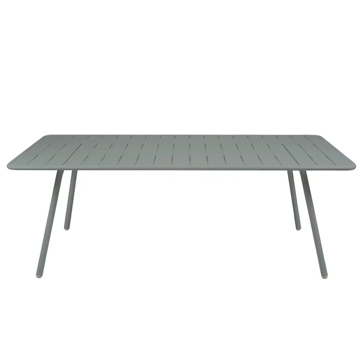 Luxembourg Fermob Tafel 100 x 207 uit in dondergrijs