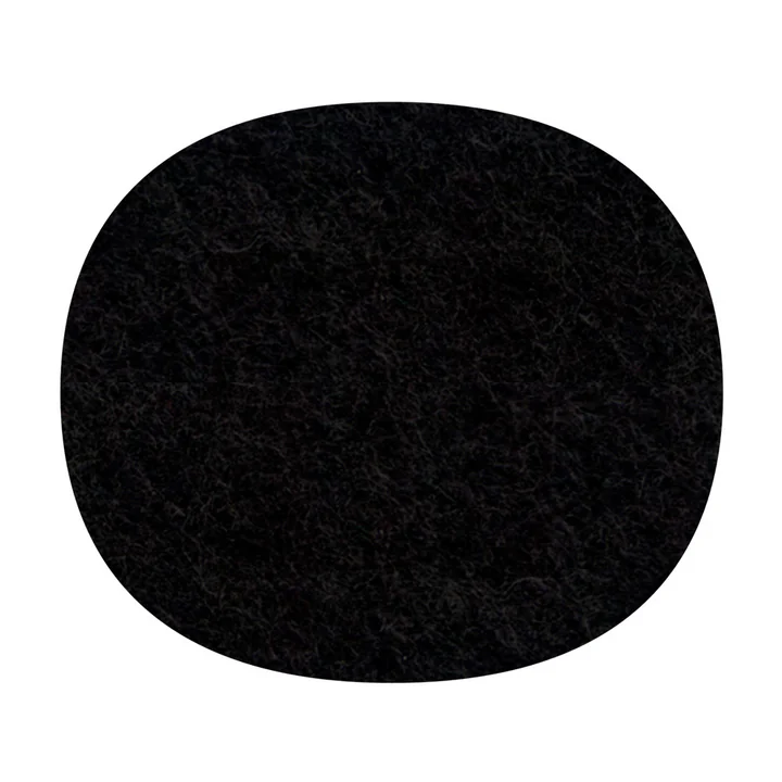 Hey Sign - Vilten kussen Eames Kunststof zijstoel, zwart, 5mm