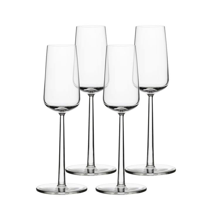 Essence Champagneglas 21 cl (set van 4) van Iittala