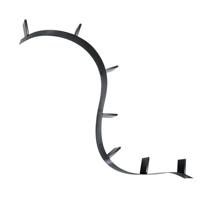 Bookworm korte plank (09 / zwart) van Kartell