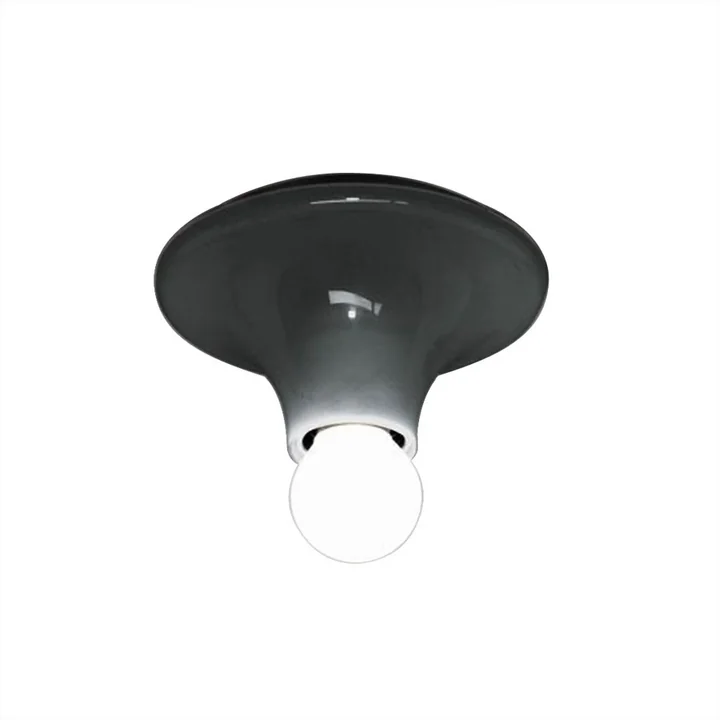 Teti wand- en plafondlamp van Artemide in antracietgrijs