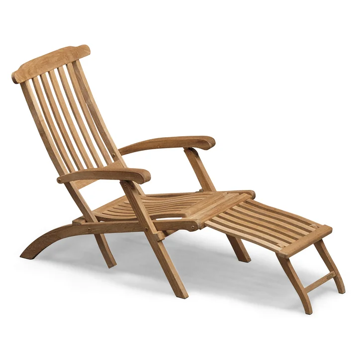 Skagerak - Steamer Ligstoel, teak