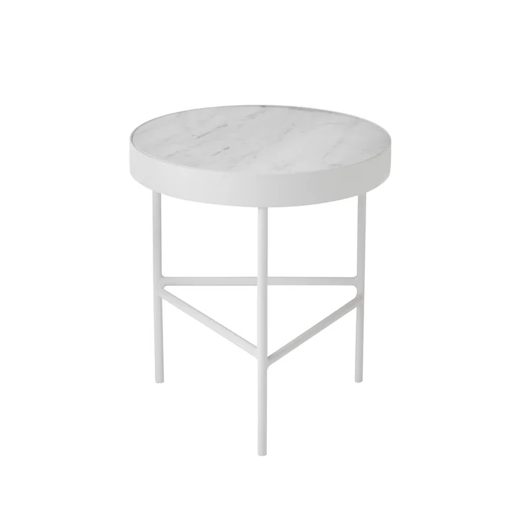 Ferm Living - Marmeren tafel, medium, wit