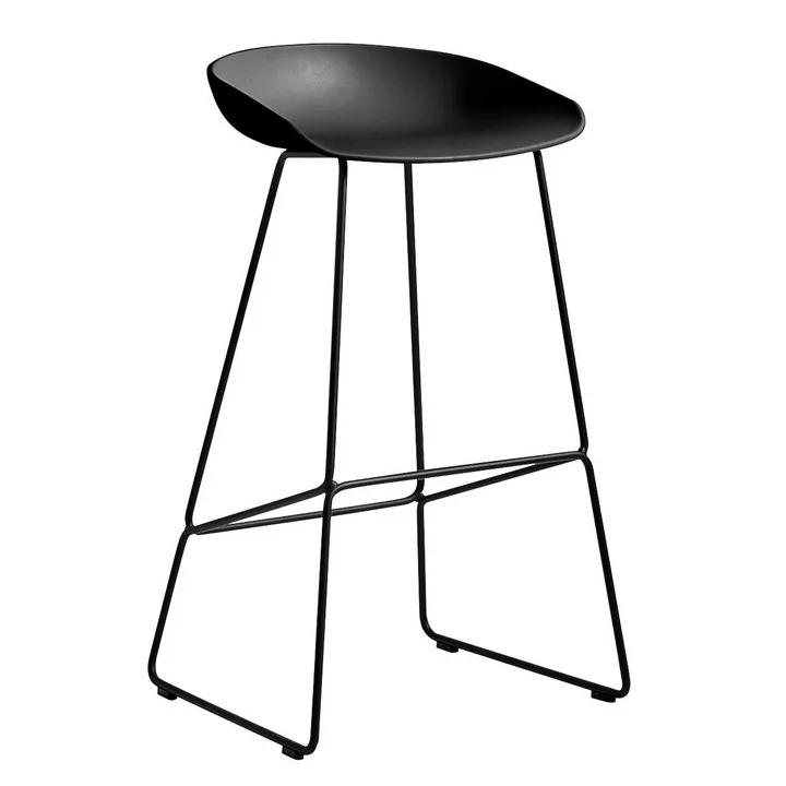About A Stool AAS 38 Barkruk H 85 van HAY in zwart