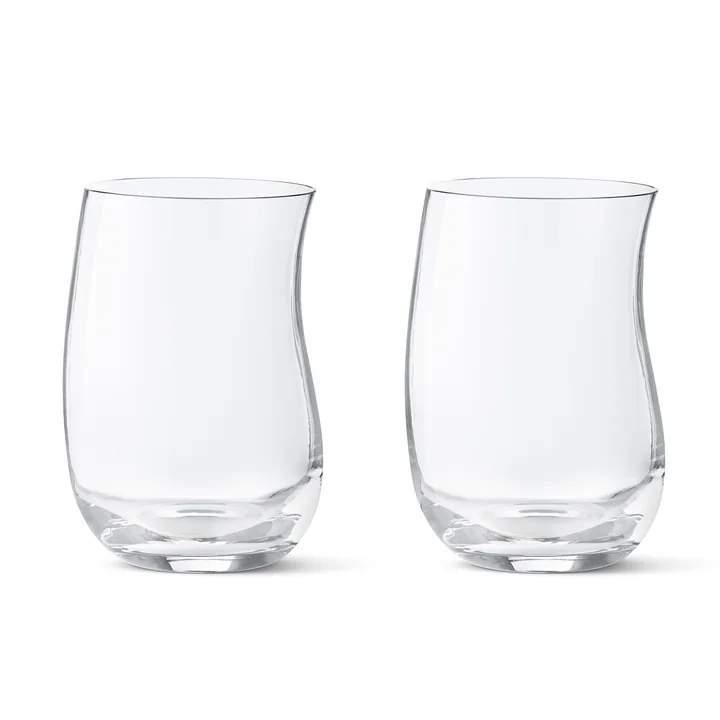 Georg Jensen - Cobra Drinkglas 0,35 l (set van 2 ), gratis