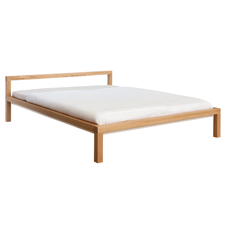 De Pure Wood Hans Hansen bed is minimalistisch