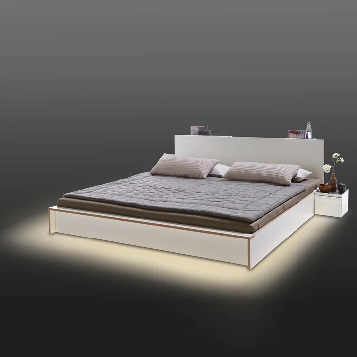 LED-verlichting voor de Flai Bed van Müller Small Living