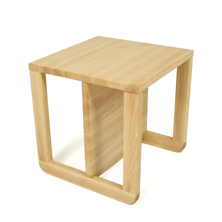 Jan Kurtz - Kindertafel / Fauteuil Hugo, natuurlijke beuk