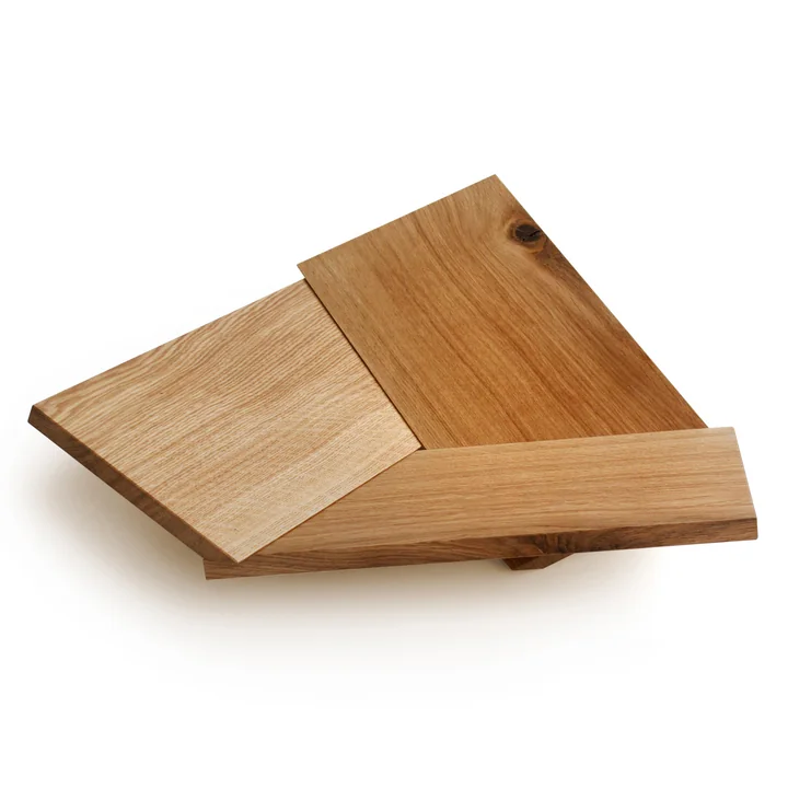 naast elkaar - Fruitschaal OhLáLáLá, geolied eikenhout