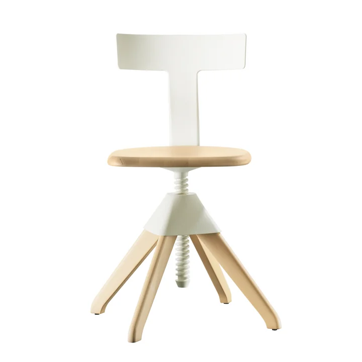 Magi's - Tuffy The Wild Bunch Chair, natuurlijk beuken / wit (1735 C)