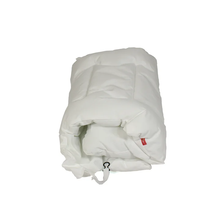 Vette uitvoering voor fauteuil Fiesta van Fiam in het wit