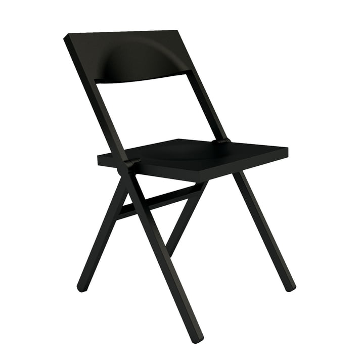 Alessi en Lamm - Alessichair Piana Folding Chair, zwart
