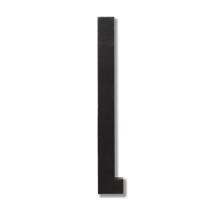 Houten Letters Indoor L van Design Letters in zwart