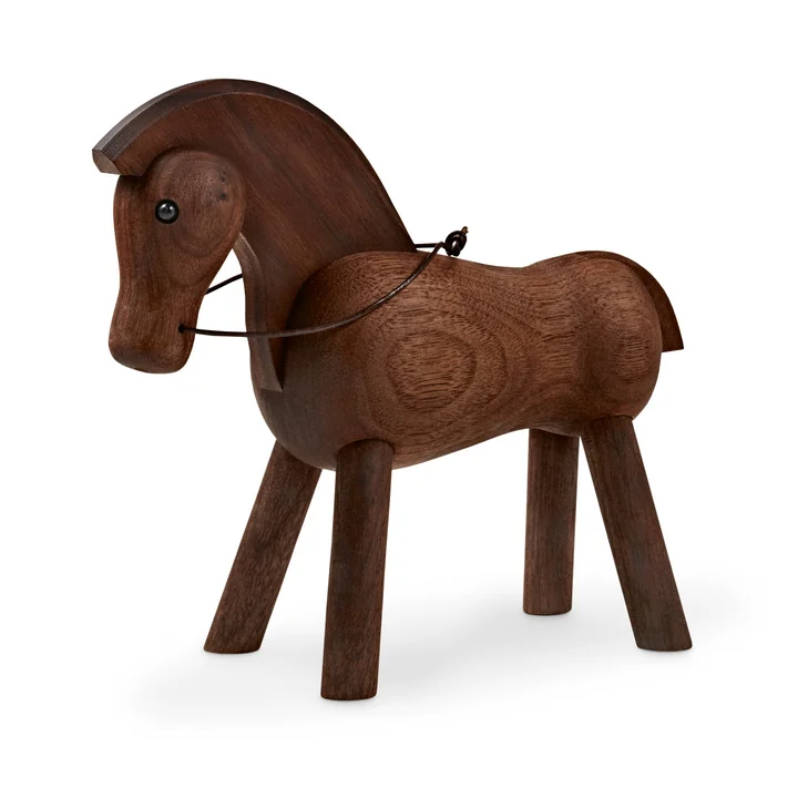 Zijaanzicht van het Kay Bojesen paard