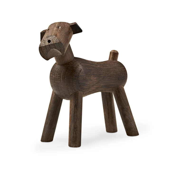 Kay Bojesen - Hond Tim in donker hout