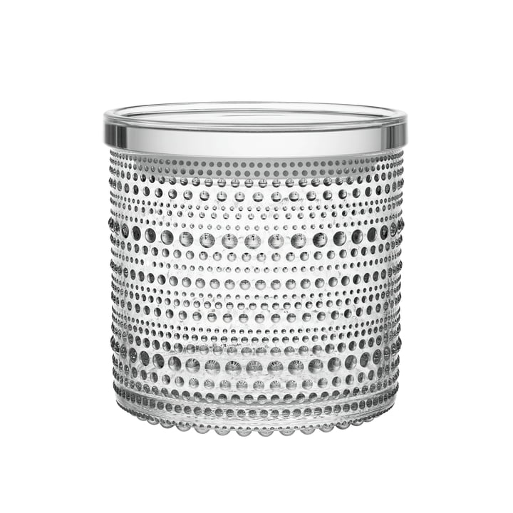 Kastehelmi Voorraadpot 116 x 114 mm van Iittala gemaakt van helder glas
