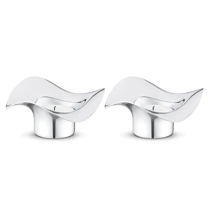 Georg Jensen - Cobra Theelichthouder (set van 2)