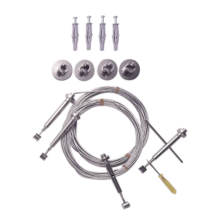 Ingo Maurer - YaYaHo lichtsysteem, deel B - 2 speciale touwen - 10 m