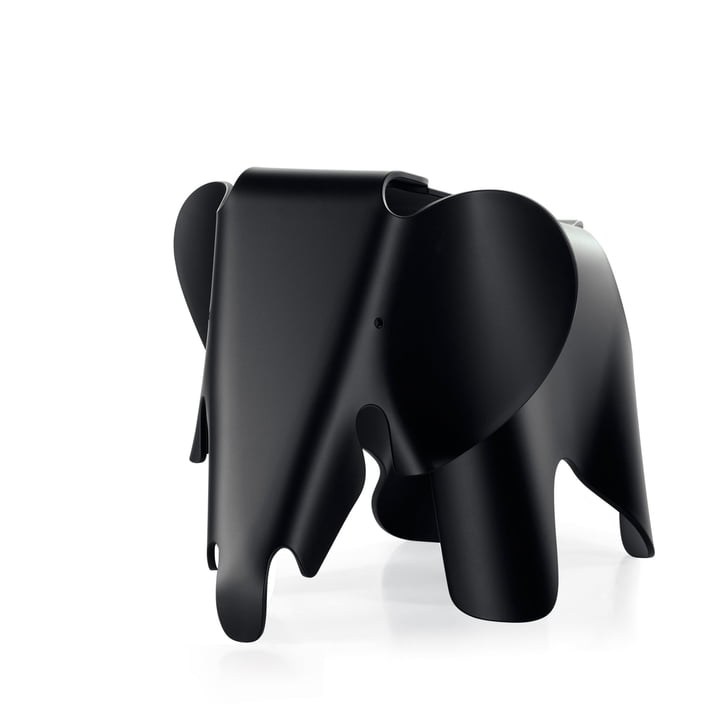Eames Elephant van Vitra in zwart