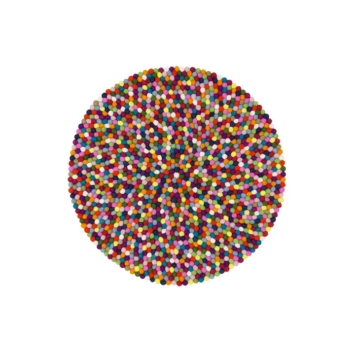 Lotte Tapijt rond 90 cm van myfelt