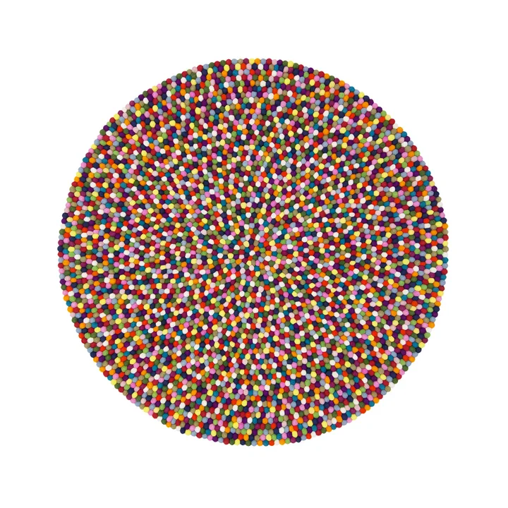 Lotte Tapijt rond 140 cm van myfelt