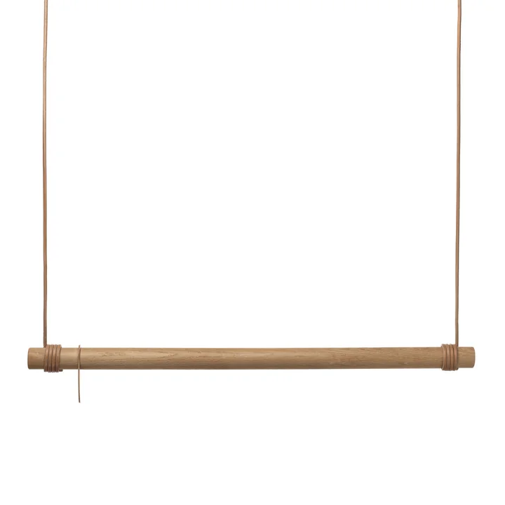 Swing Hangkast van Lind DNA in natuurlijk eiken / natuurlijk leder