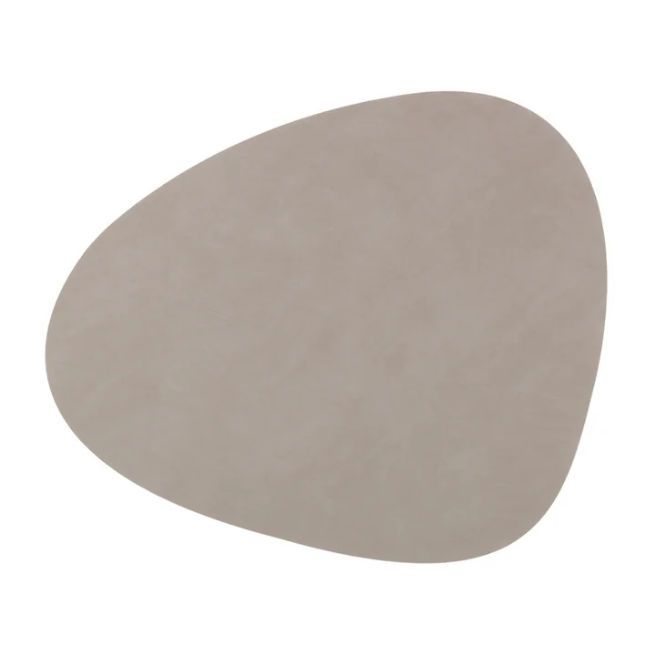 Placemat Curve L van Lind DNA in Nupo lichtgrijs