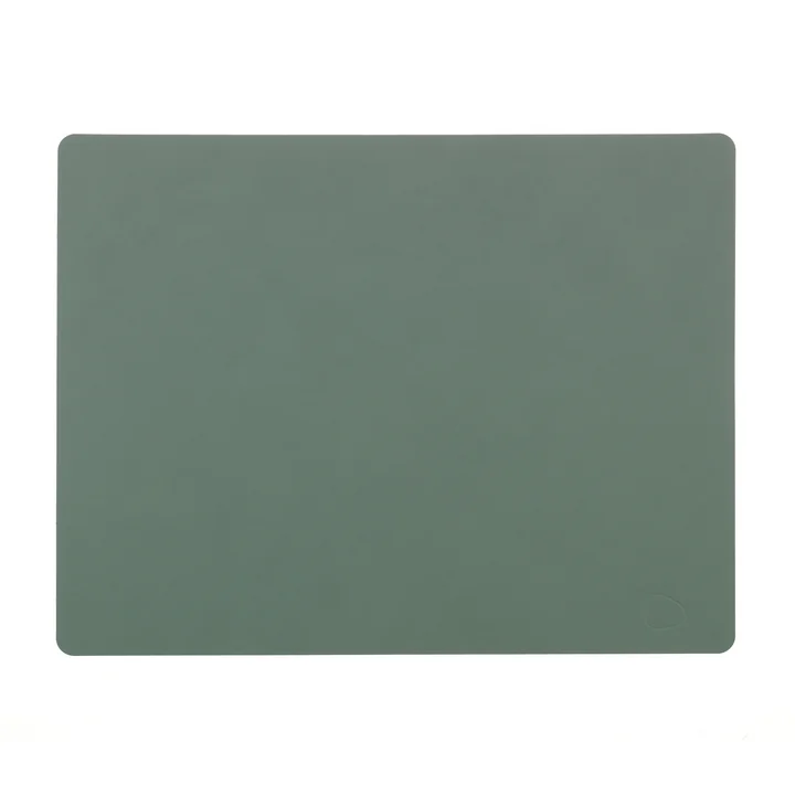 Placemat Square L 35 x 45 cm van Lind DNA in Nupo Pastel groen