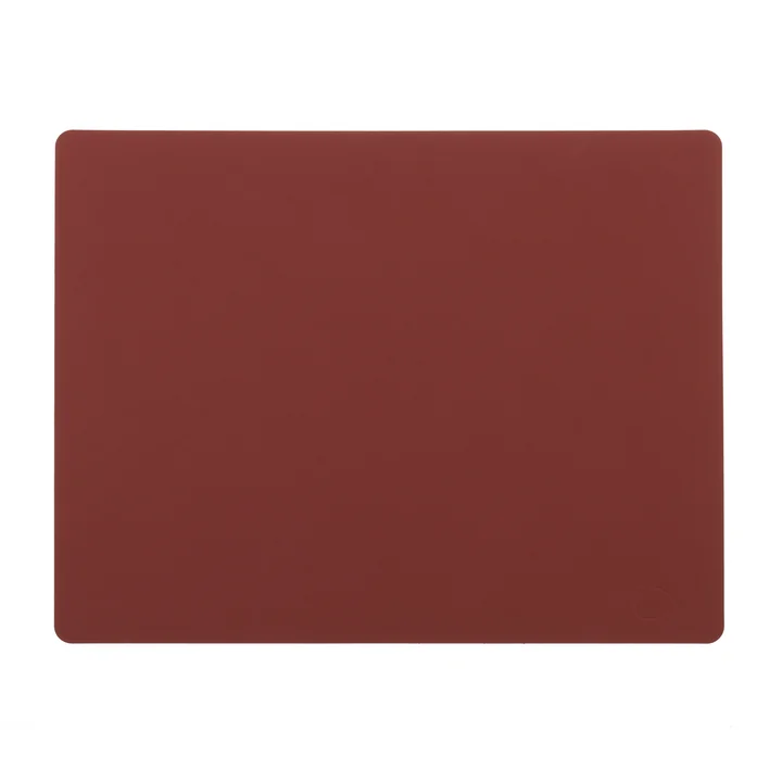 Placemat Square L 35 x 45 cm van Lind DNA in Nupo Rood