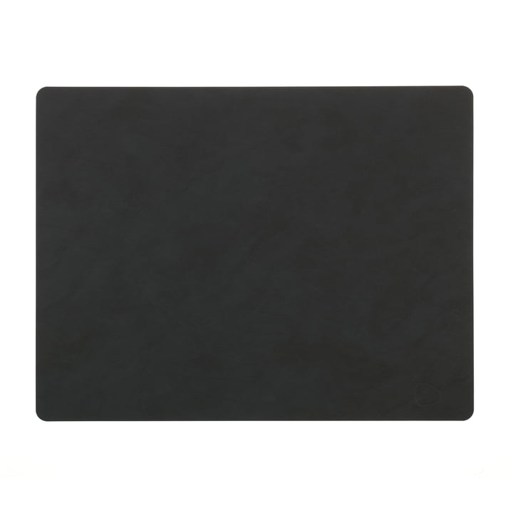 Placemat Square L 35 x 45 cm van LindDNA in Nupo zwart