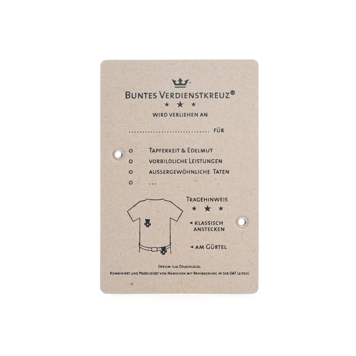 vonbox - Kleurrijk Kruis van Verdienste