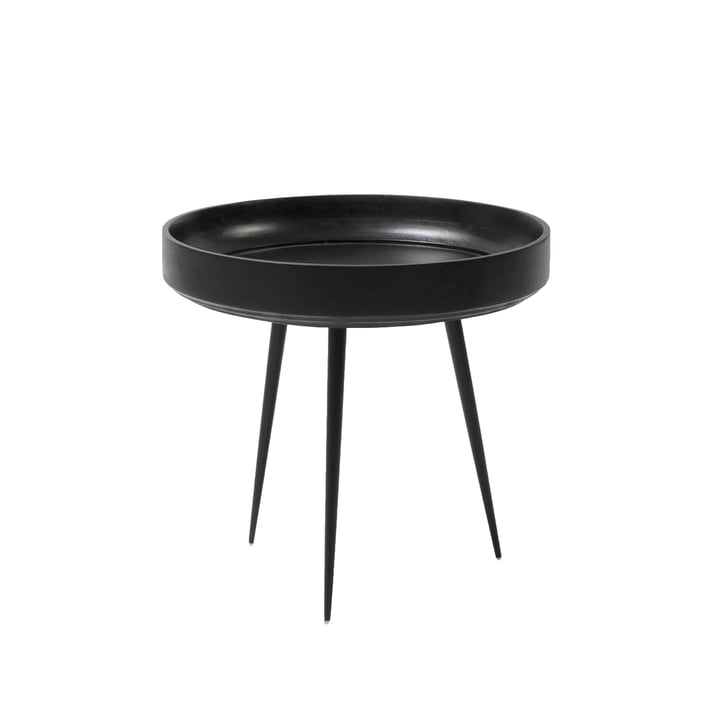 Bowl Table in klein van Mater gemaakt van mangohout in zwart