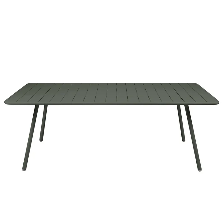 Luxembourg Fermob Tafel 100 x 207 cm uit in rozemarijn