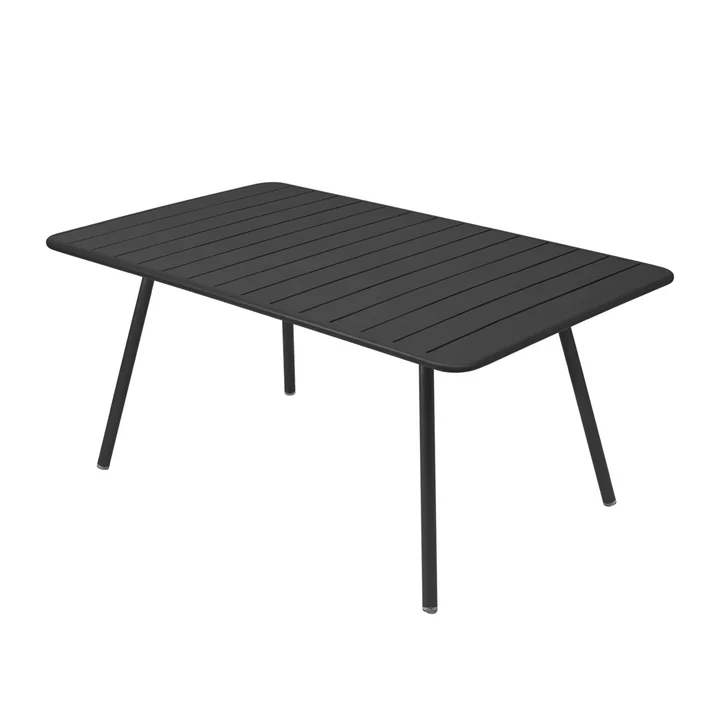 Luxembourg Tafel 165 x 100 cm van Fermob in antraciet