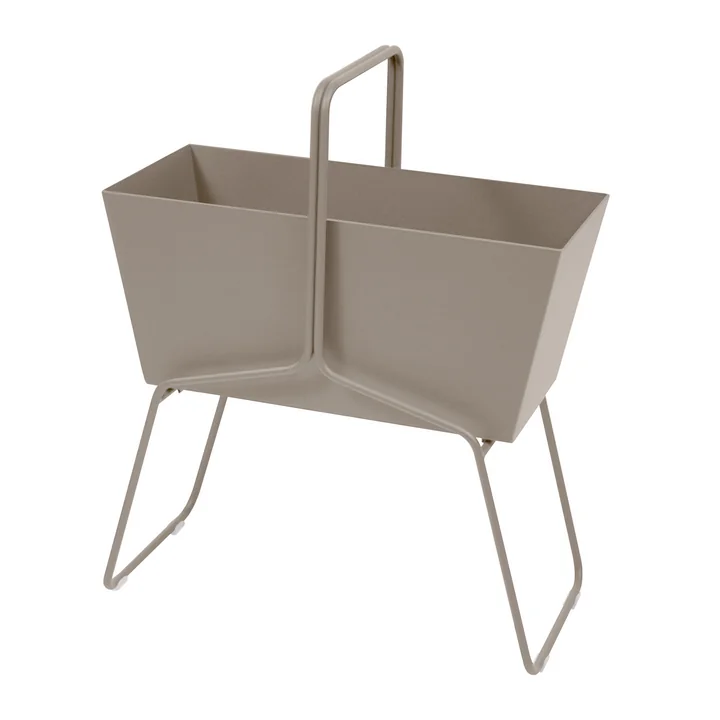 Fermob - Mandje Bloembakje Hoog, nootmuskaat