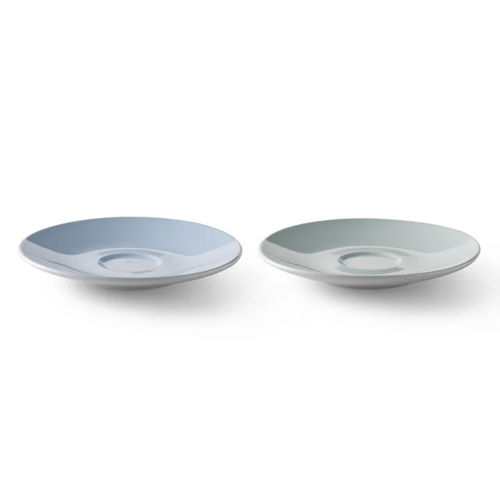 Stelton - Emma Saucer (set van 2), blauw